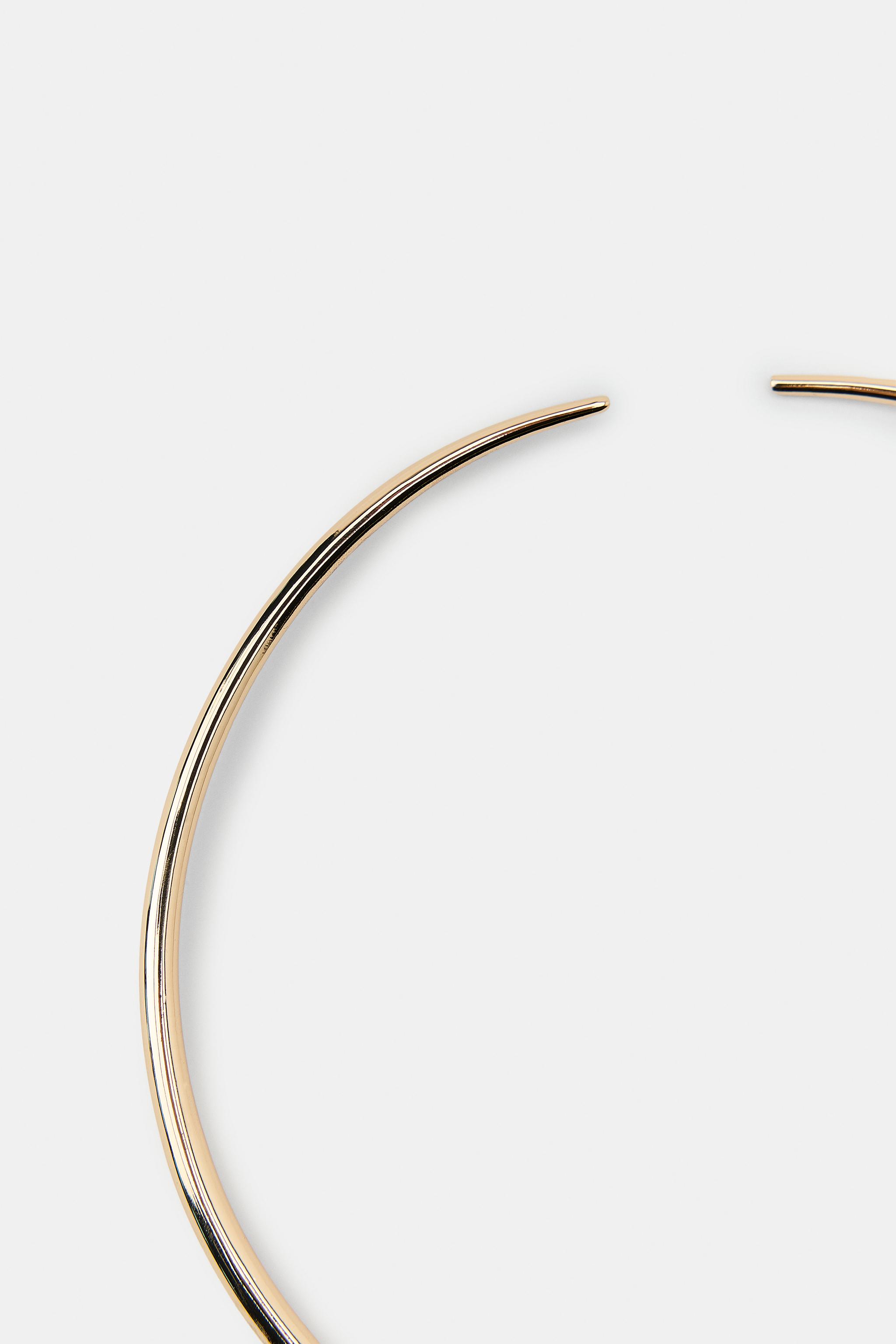 METALLIC CHOKER NECKLACE